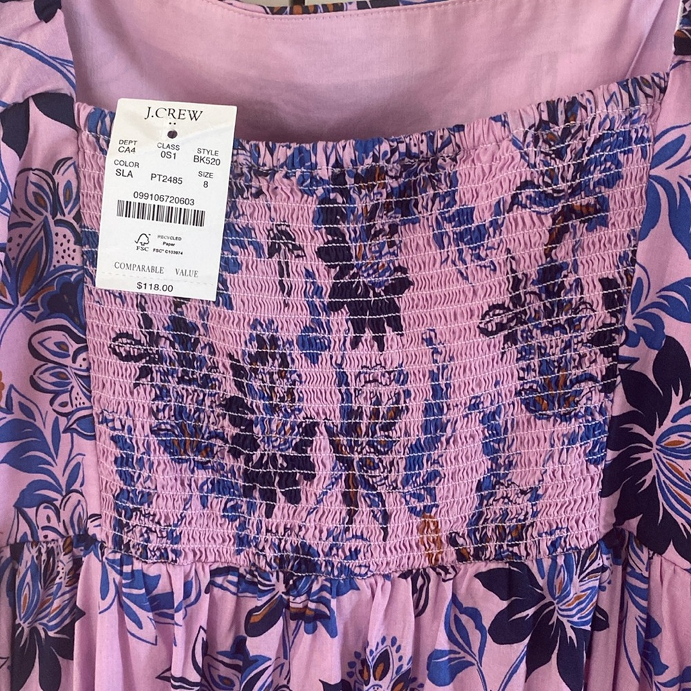 J Crew Mid-Length Sun Dress - Picture 4 of 6